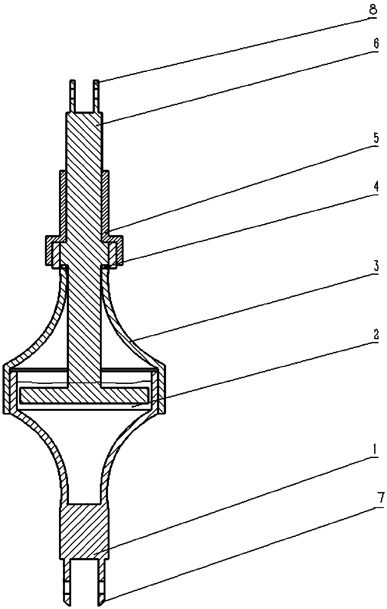 A rotating conductive device