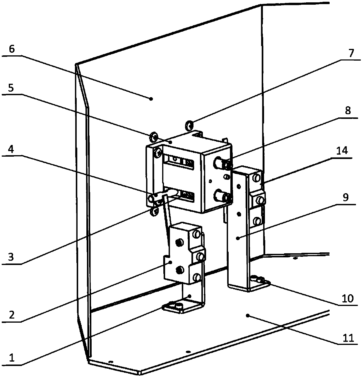 Charging mechanism of robot charging station