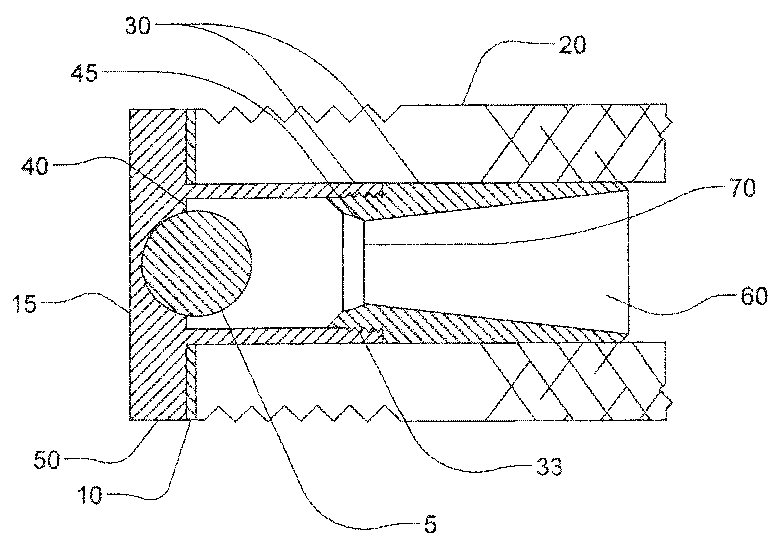 Backflow preventer valve