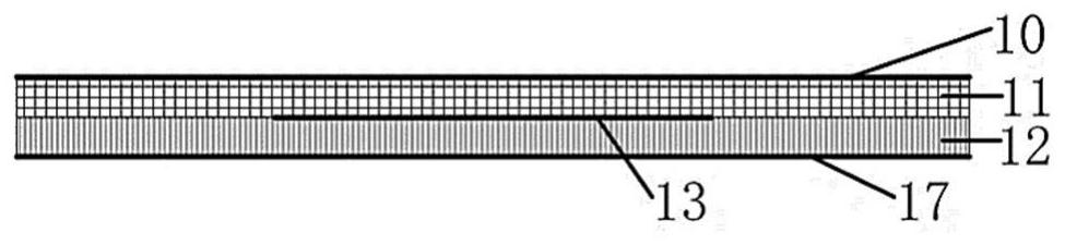 Multi-frequency double-layer dielectric plate feed source patch and radiation slot complementary microstrip antenna