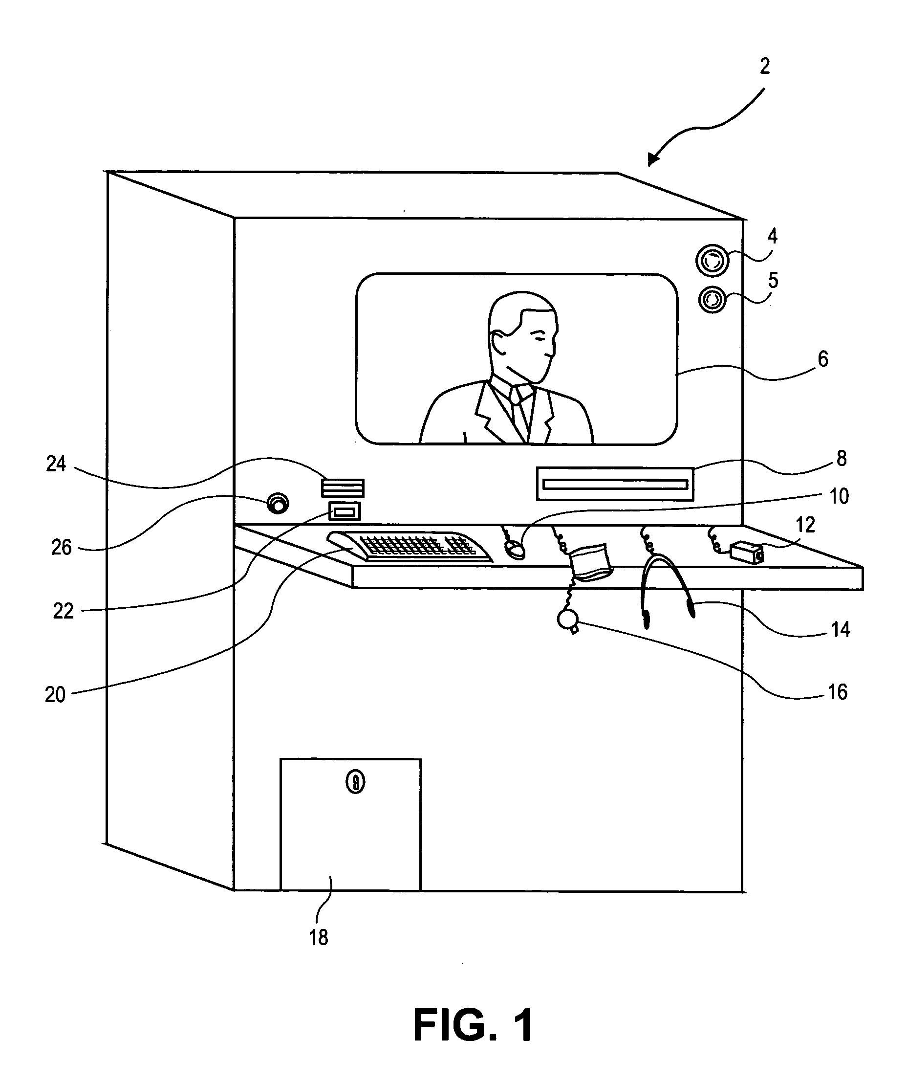 Emergency station kiosk and related methods