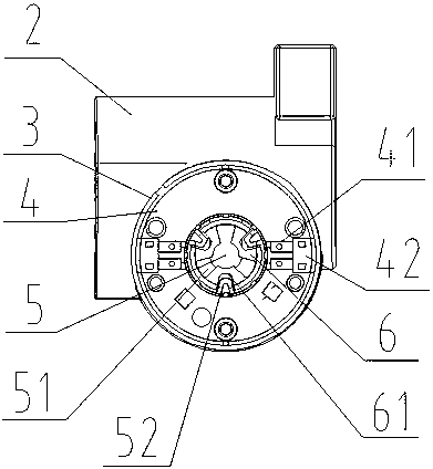 Driver box body structure