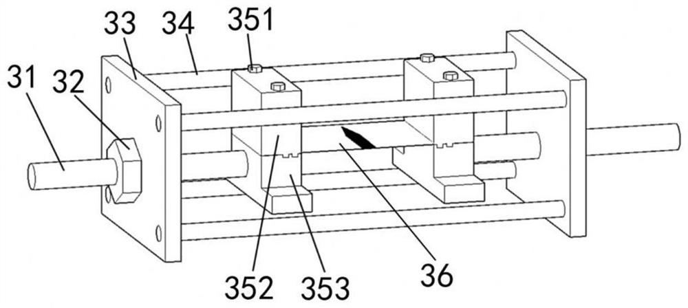 Electrical treeing test device and sample making method of silicone rubber material for cable accessories