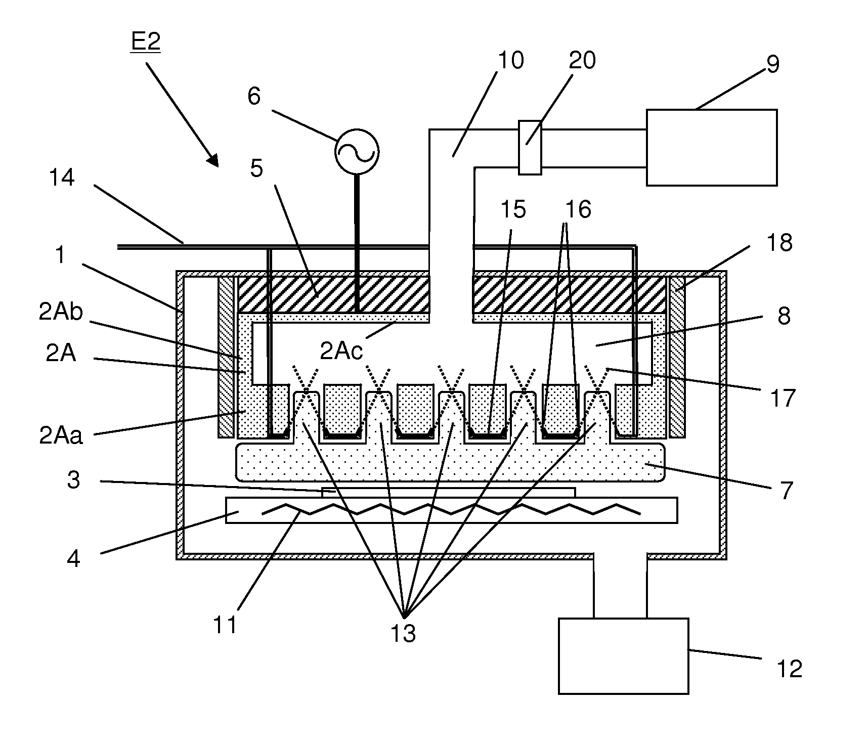 Plasma processing apparatus and method of producing amorphous silicon thin film using same