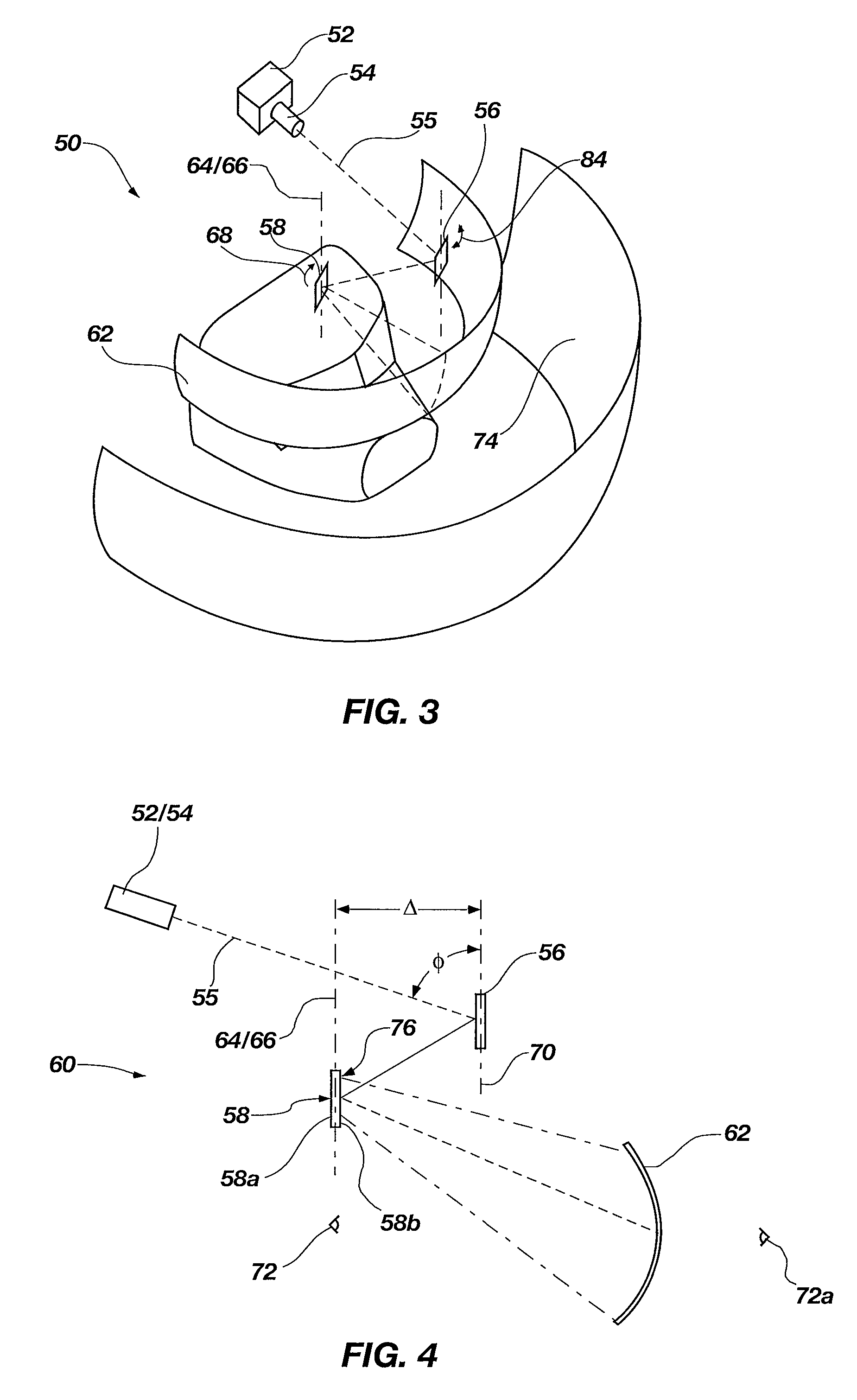 Wide angle scanner for panoramic display