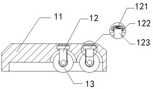 A non-woven fabric production stereotypes equipment