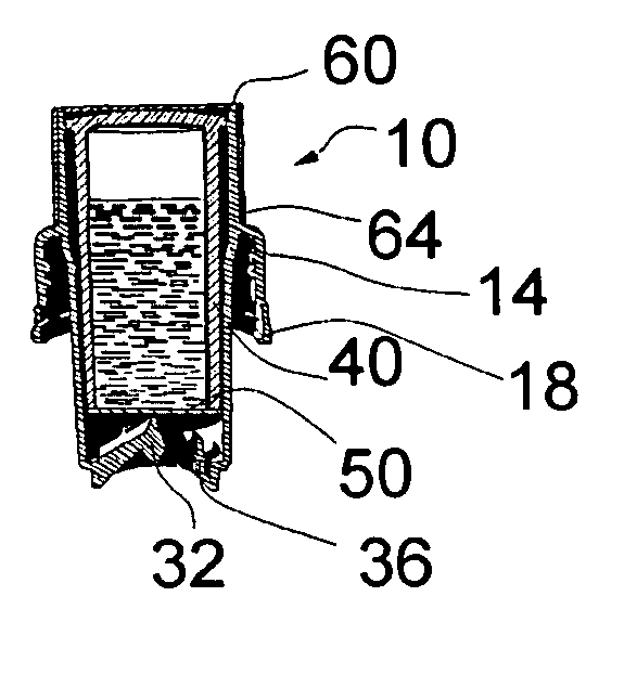 Dispensing closure with integral piercing unit