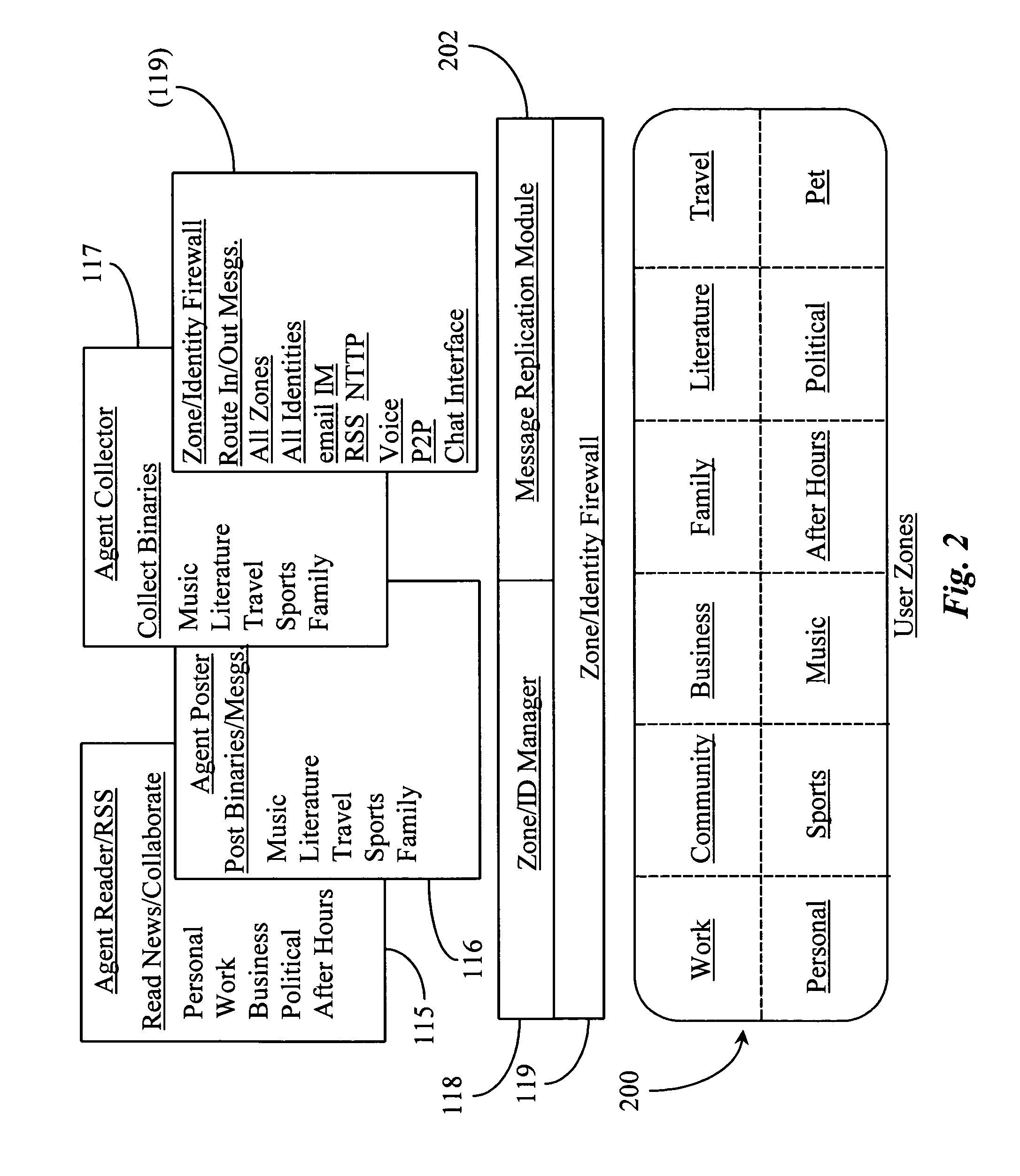 Methods and apparatus for identifying and facilitating a social interaction structure over a data packet network