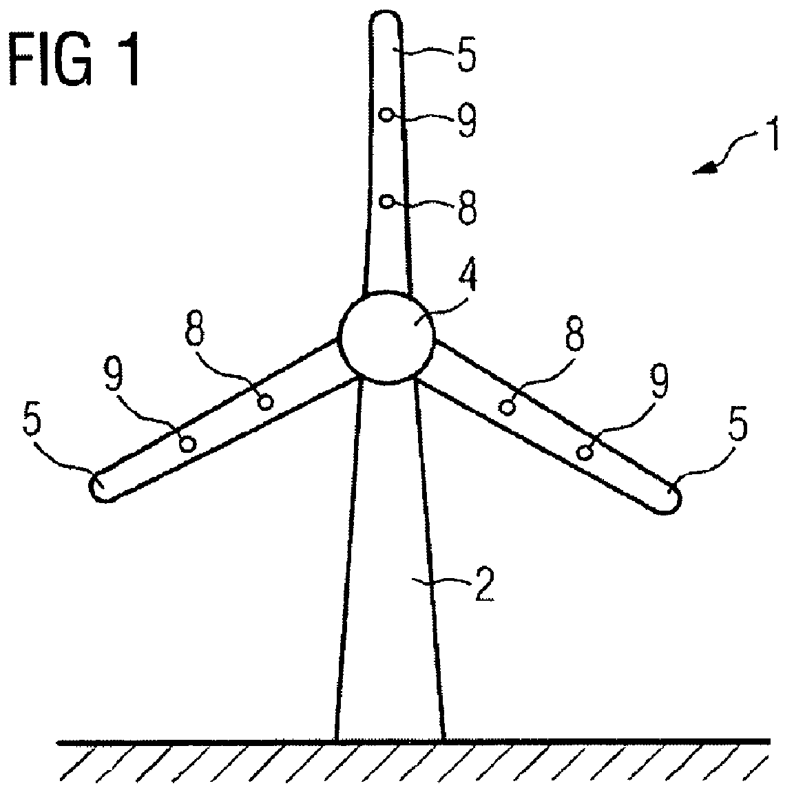 Method of operating a wind turbine and wind turbine