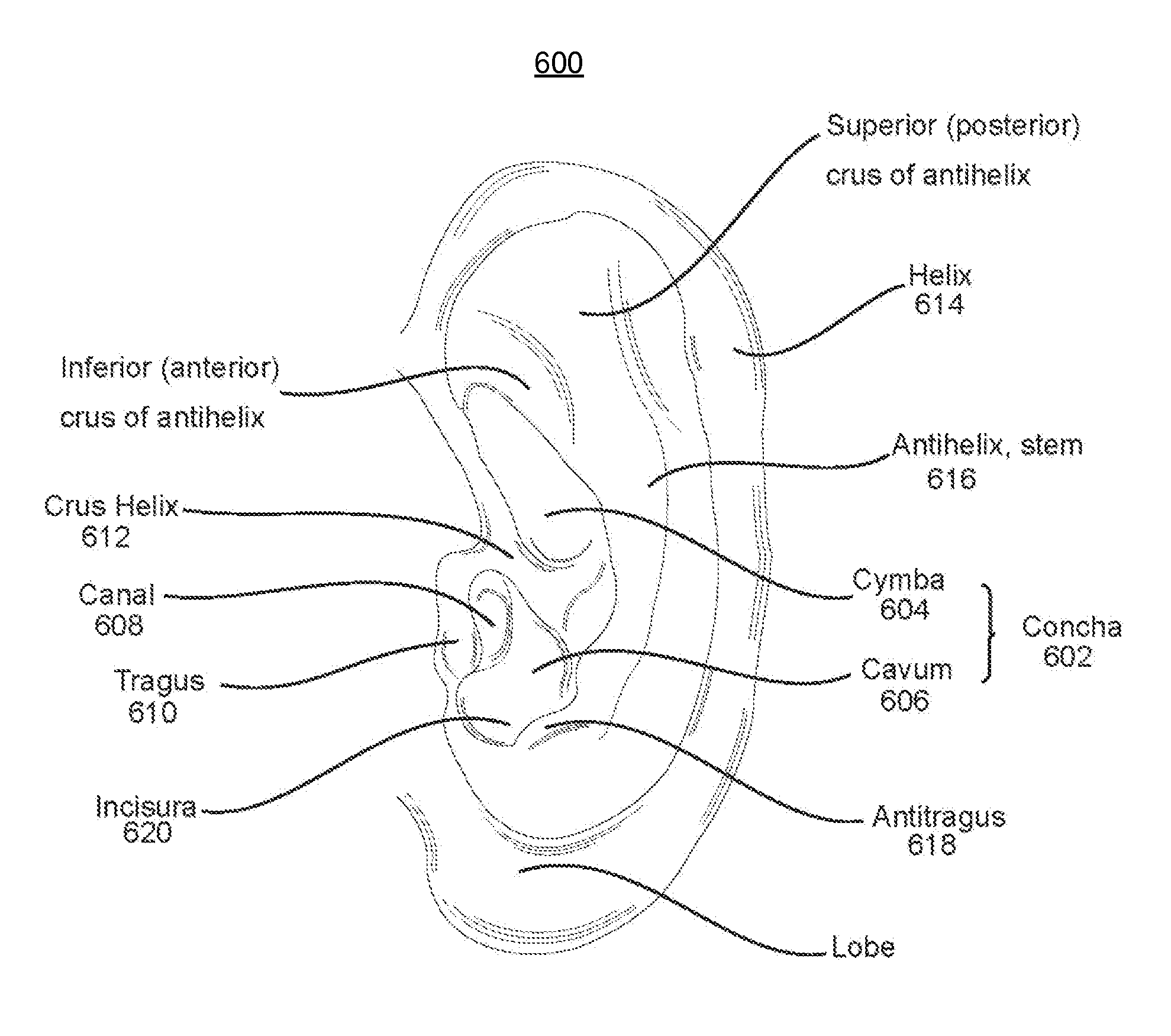 Ear Tip with Stabilizer