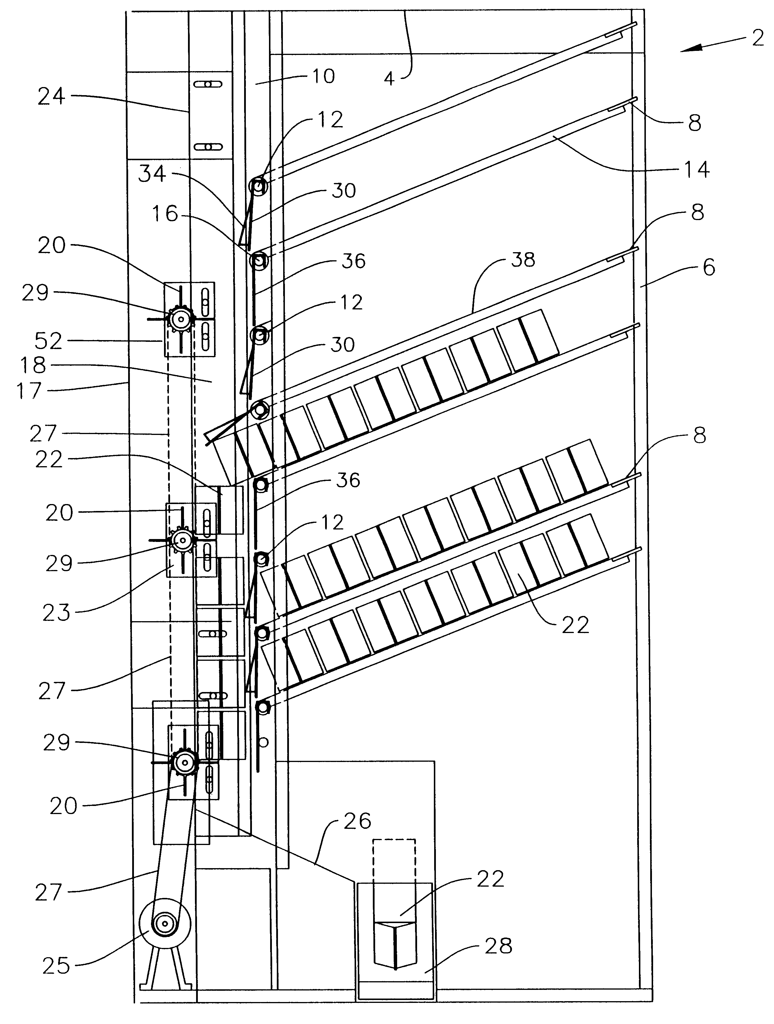 Carton dispensing machine