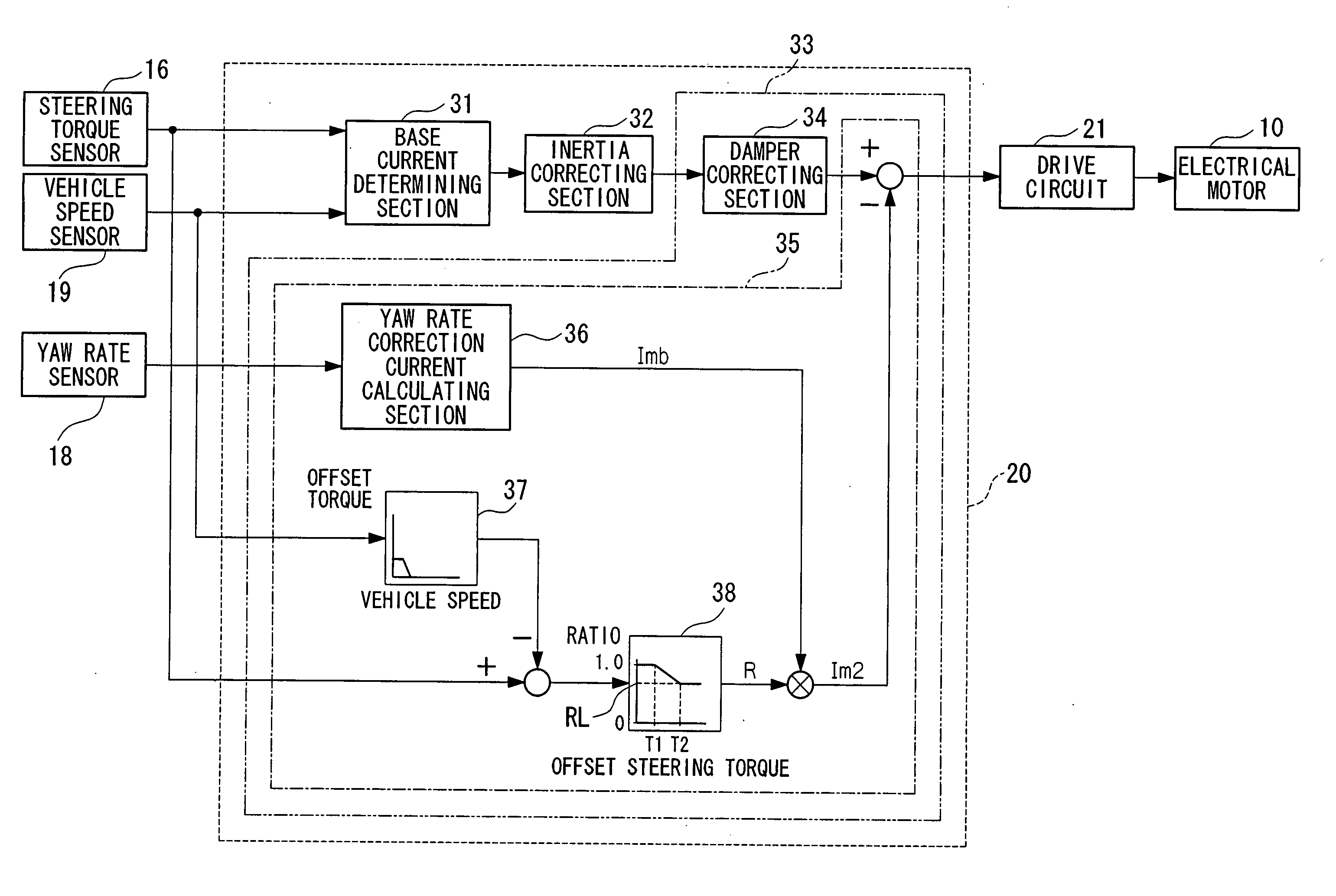 Reaction force control apparatus