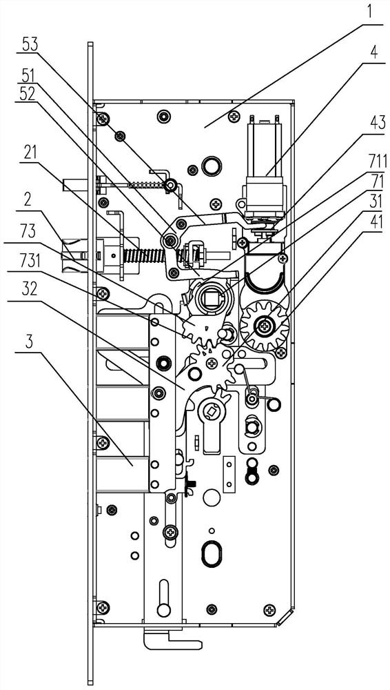 Handle type intelligent door lock