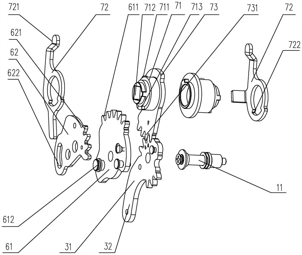 Handle type intelligent door lock