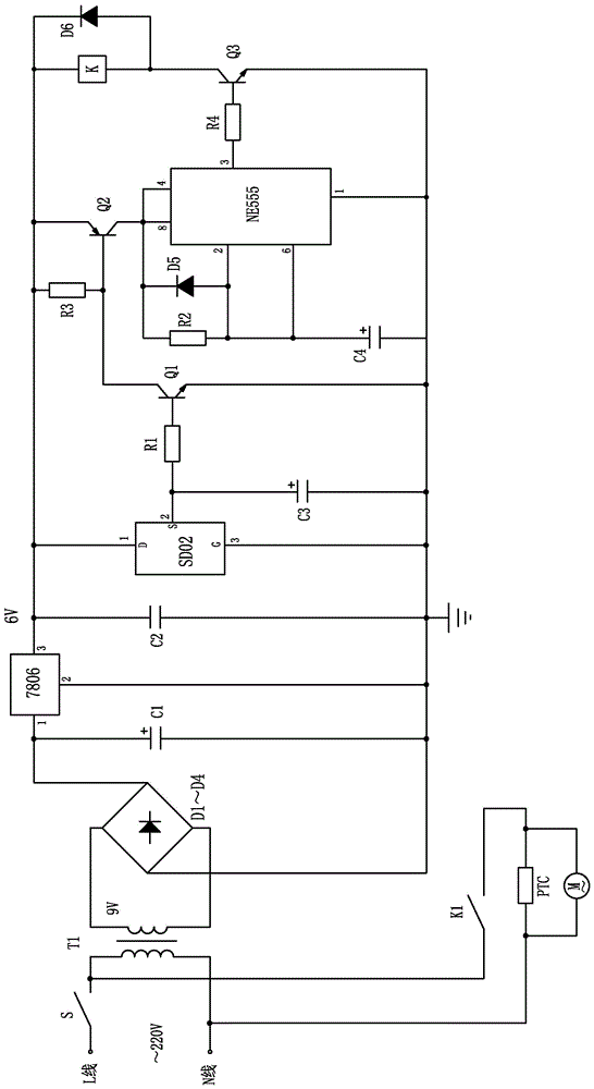 Pyroelectric infrared automatic hand drier