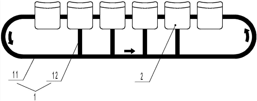 Automatic ordered seat arrangement device and control method thereof