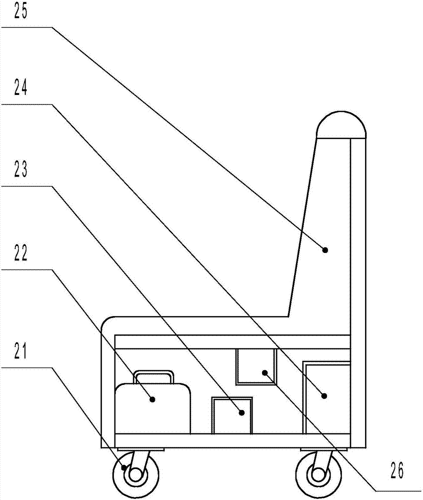 Automatic ordered seat arrangement device and control method thereof