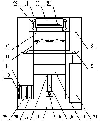 Household air purification device