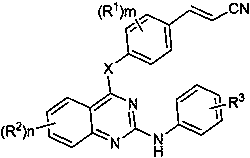 Cyano-vinyl substituted benzodiaryl pyrimidine compound and preparation method and application thereof