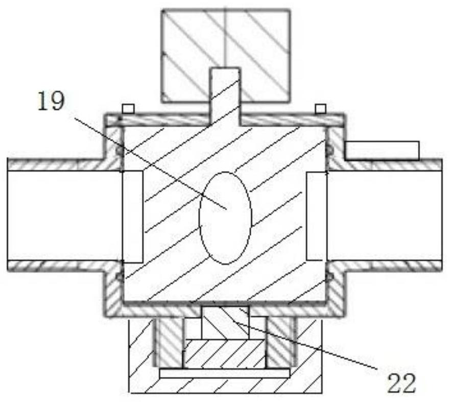 Vortex vibration testing device