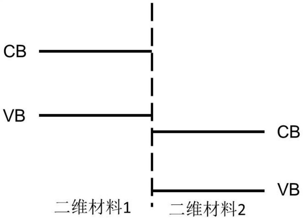 A two-dimensional heterojunction tunneling field effect transistor immunosensor and its preparation method