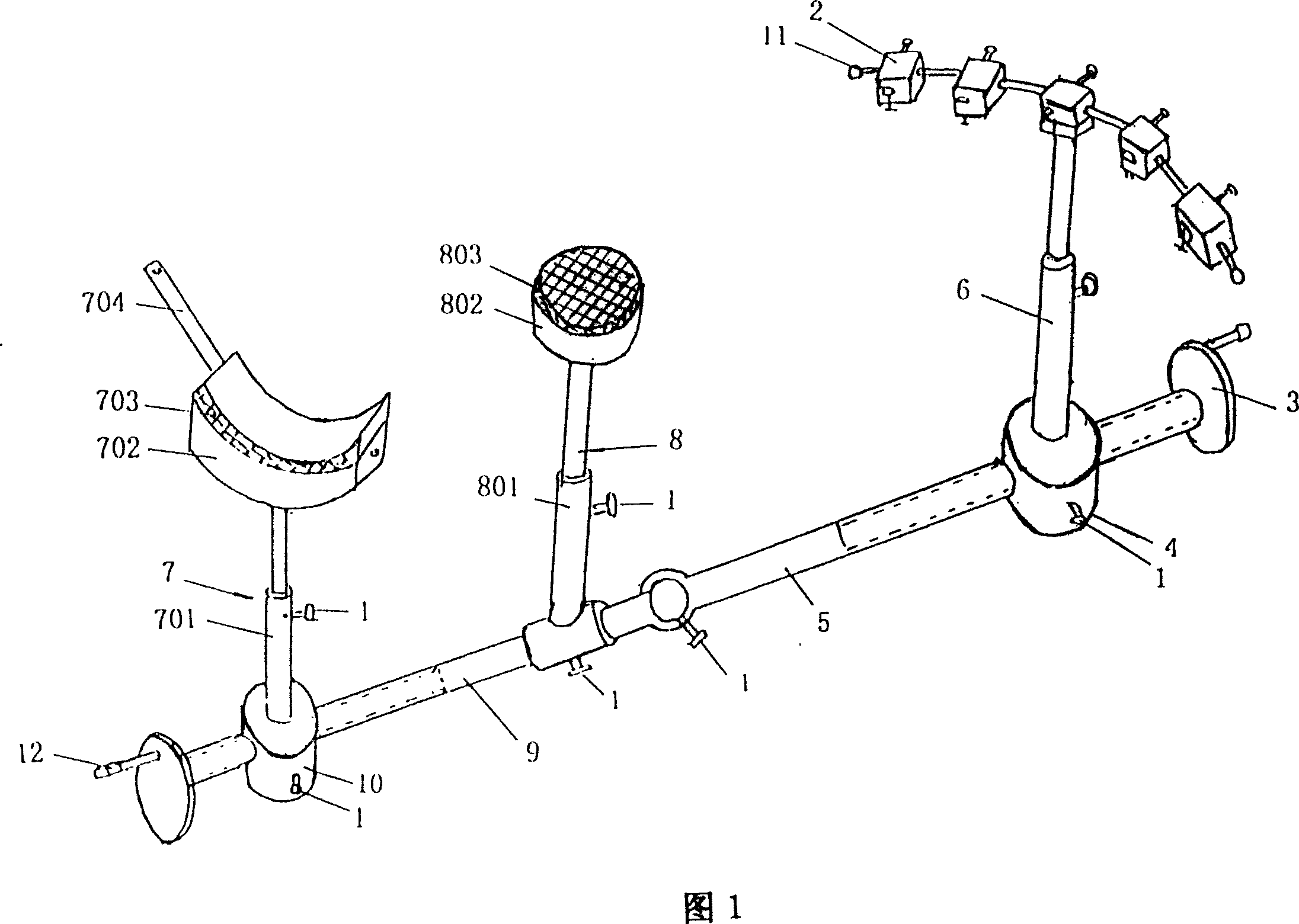 Tractor for radius far-end fracture reset and shoulder joint dislocation