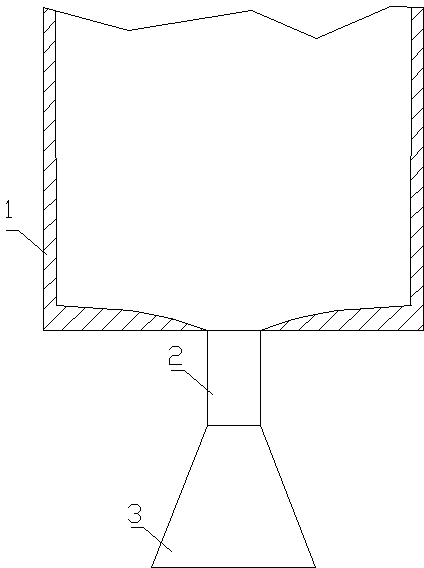 Method for drawing major-diameter optical fiber preform by continuous smelting furnace