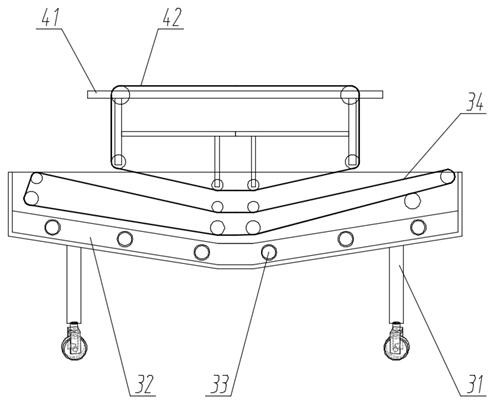 Hawthorn slice sugar wrapping processing device and use method thereof