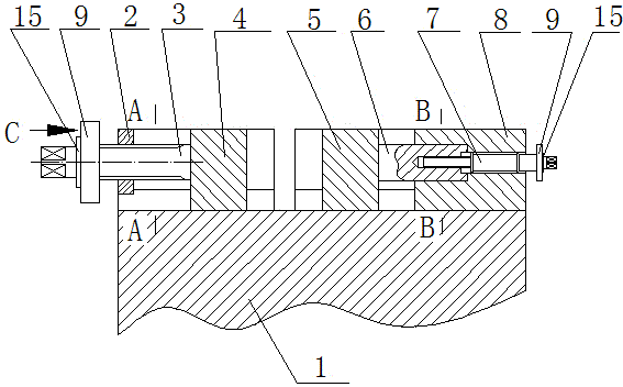 Pressure controllable type limiting anti-loose fine adjusting clamp