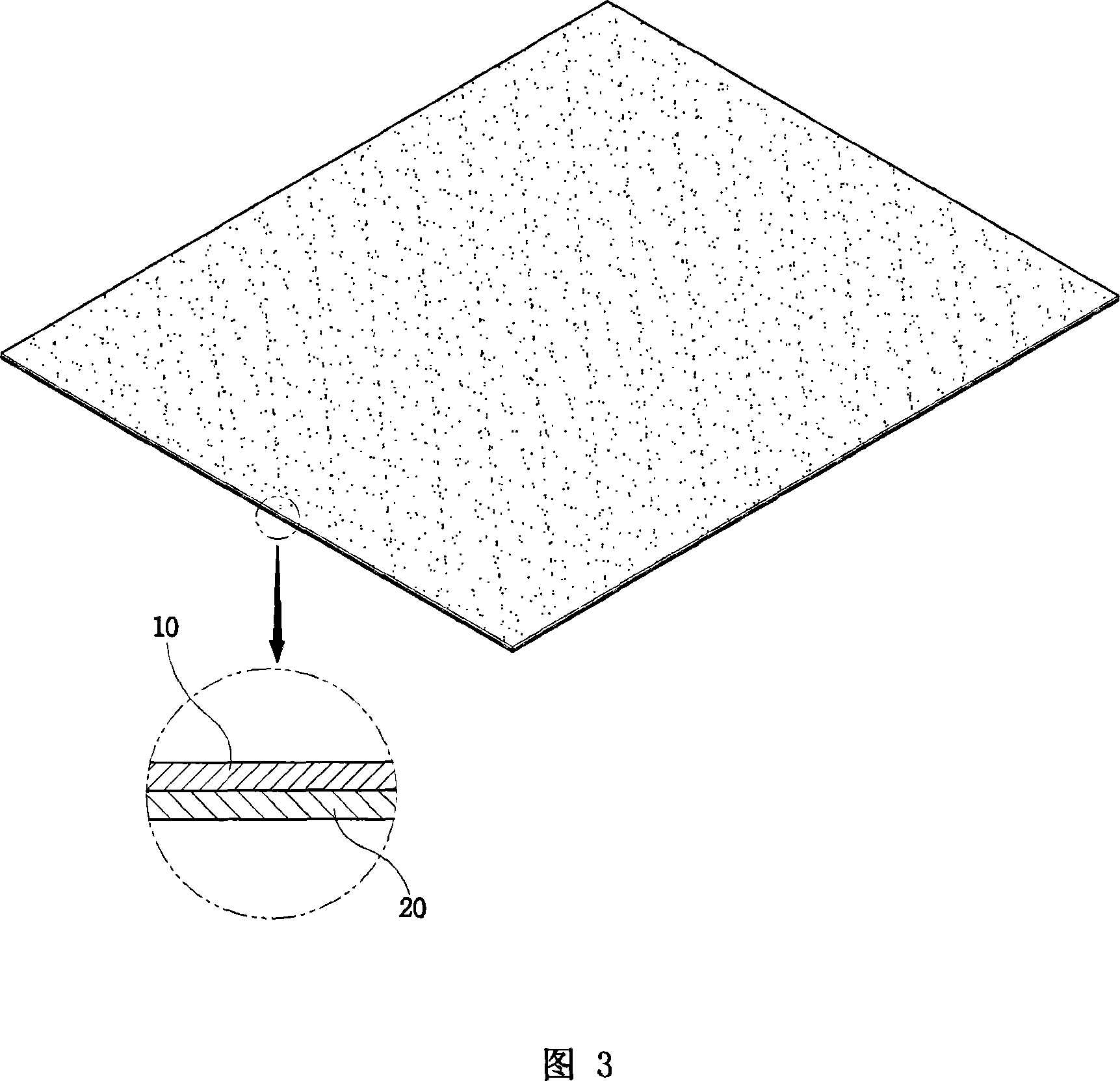 The manila paper and production method of colorfule paper board using environment-friendly material