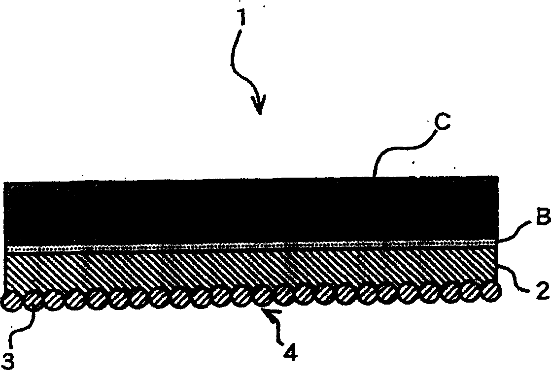 Copper foil with carrier foil, process for producing the same and copper clad laminate including the copper foil with carrier foil