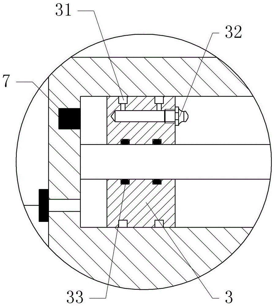 High-pressure gas-filled connection pipe defect detection method