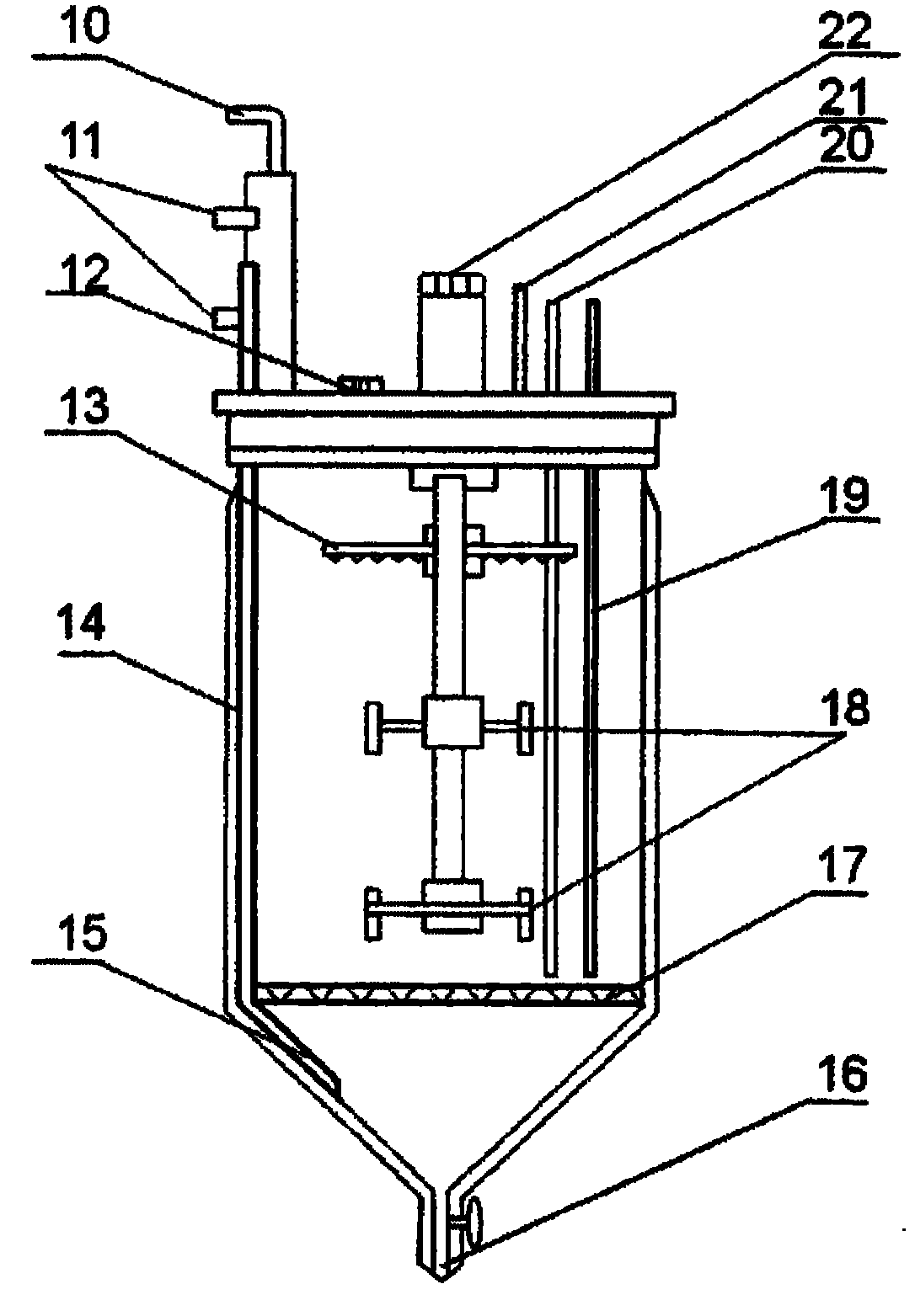 Bioreactor and sophorolipid continuous production method by using the same