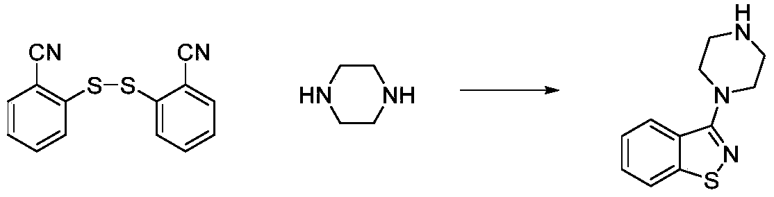 A kind of preparation method of ziprasidone key intermediate