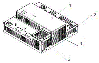 High-heat-dissipation control box and production method