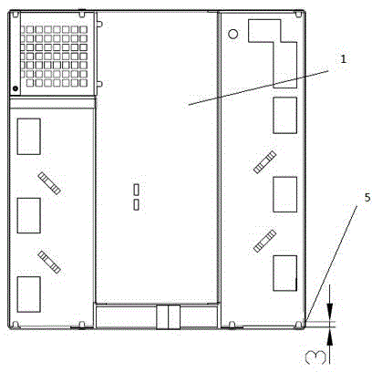 High-heat-dissipation control box and production method