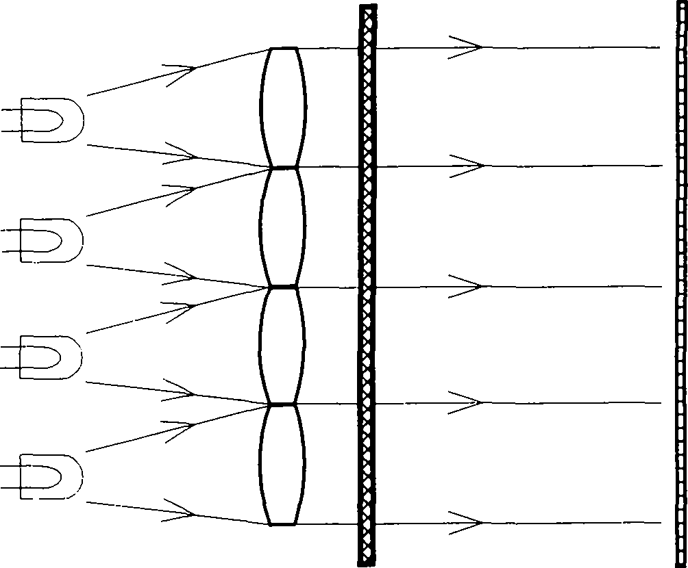 Method for locating speed measurement of single-row light source double Z shaped reflective light screen target