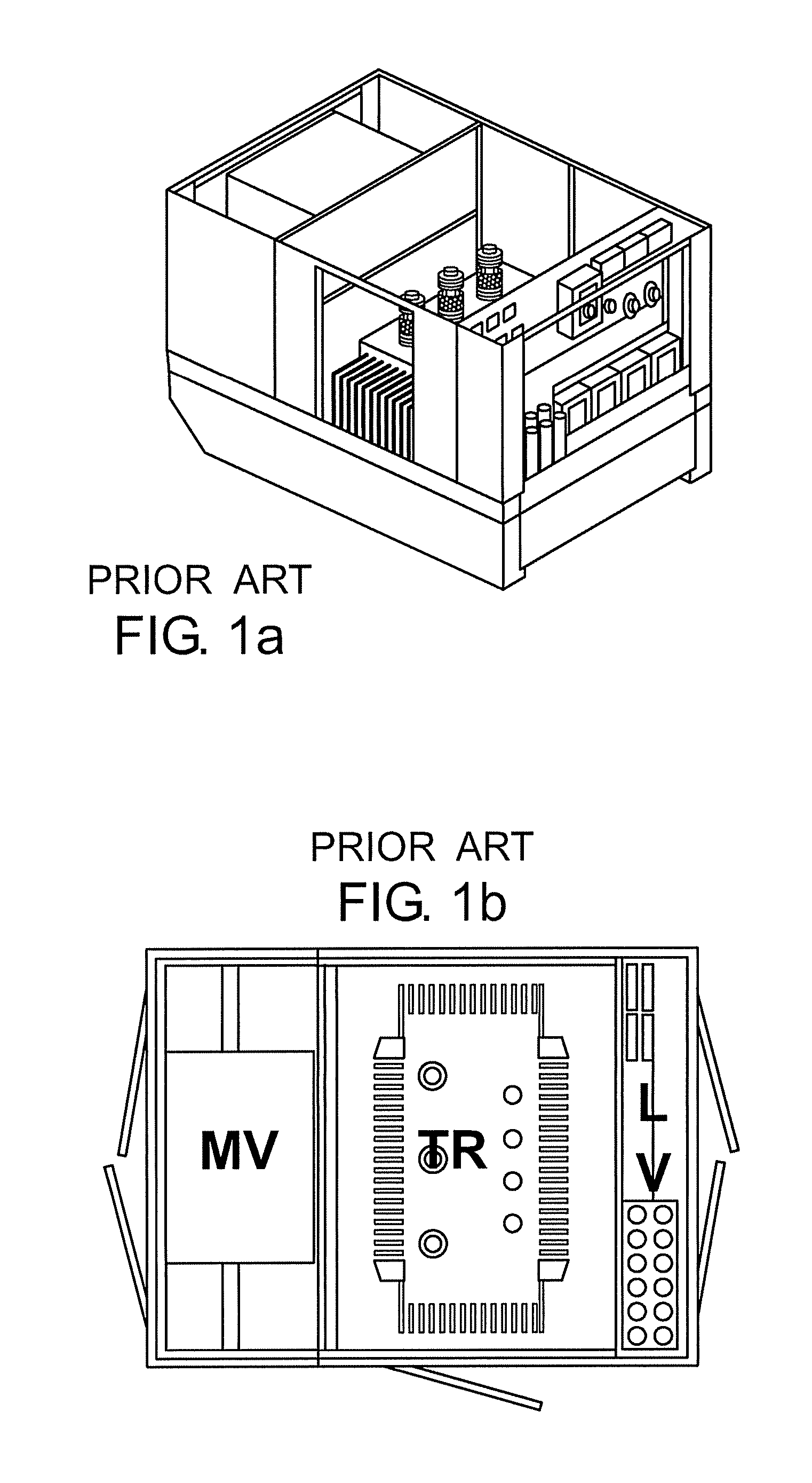 Electrical tranformer station with a modular foundation