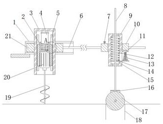 Pit digging and spacing device of tree pit digging machine for forestry planting