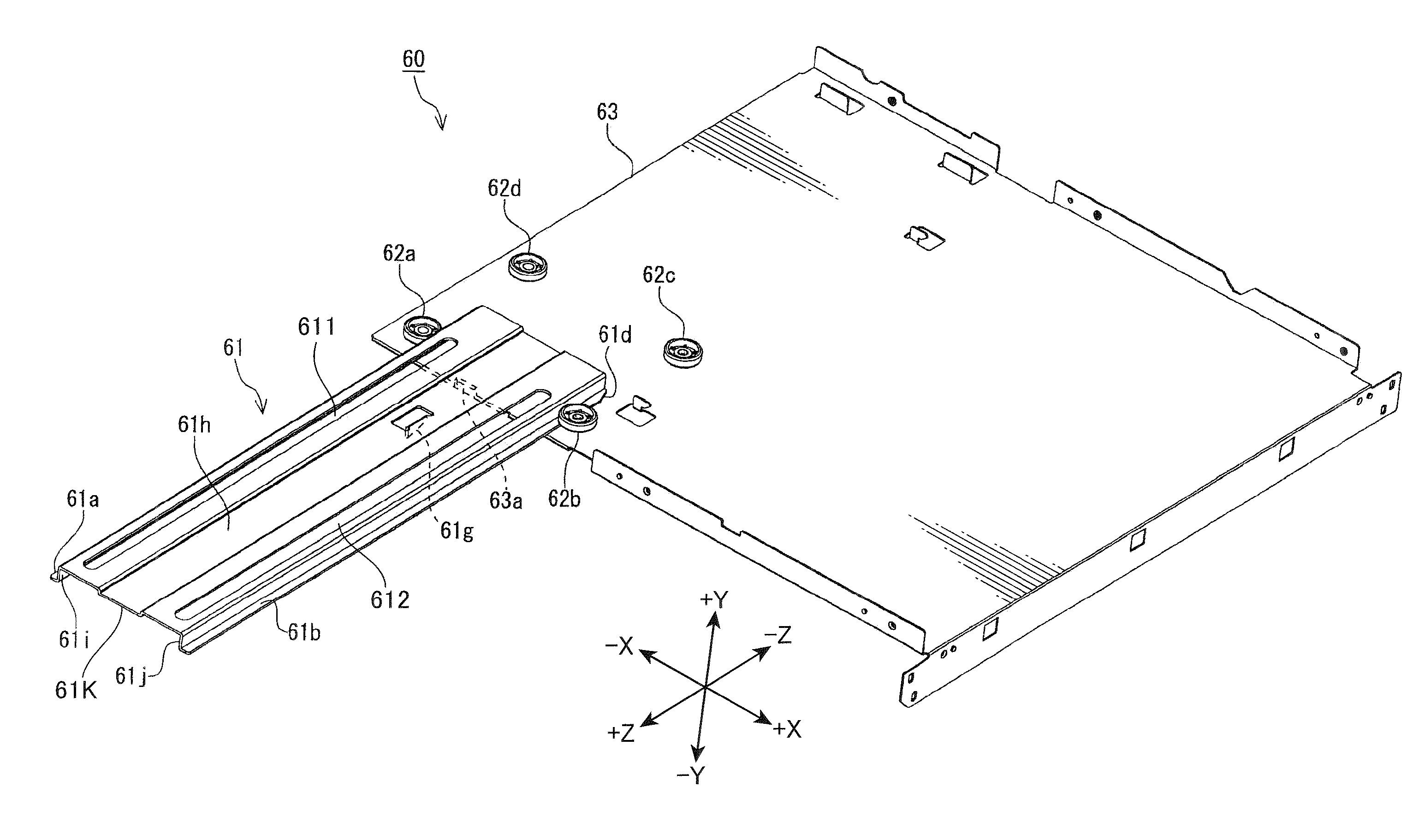 Drawer mechanism and image forming apparatus equipped with the same