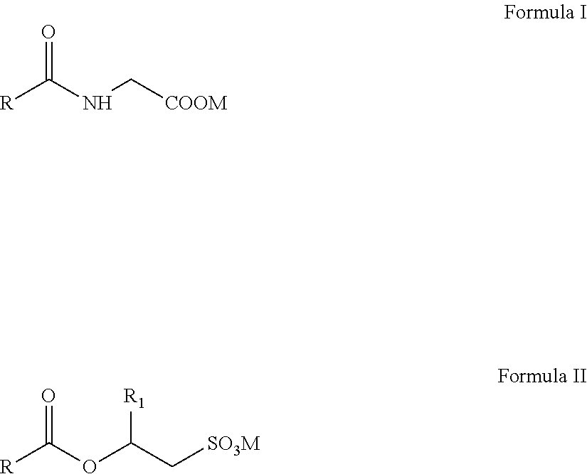 Isotropic, flowable, skin ph aqueous cleansing compositions comprising n-acyl glycinates as primary surfactants