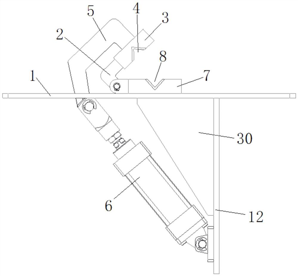 Water pipe fixing mechanism