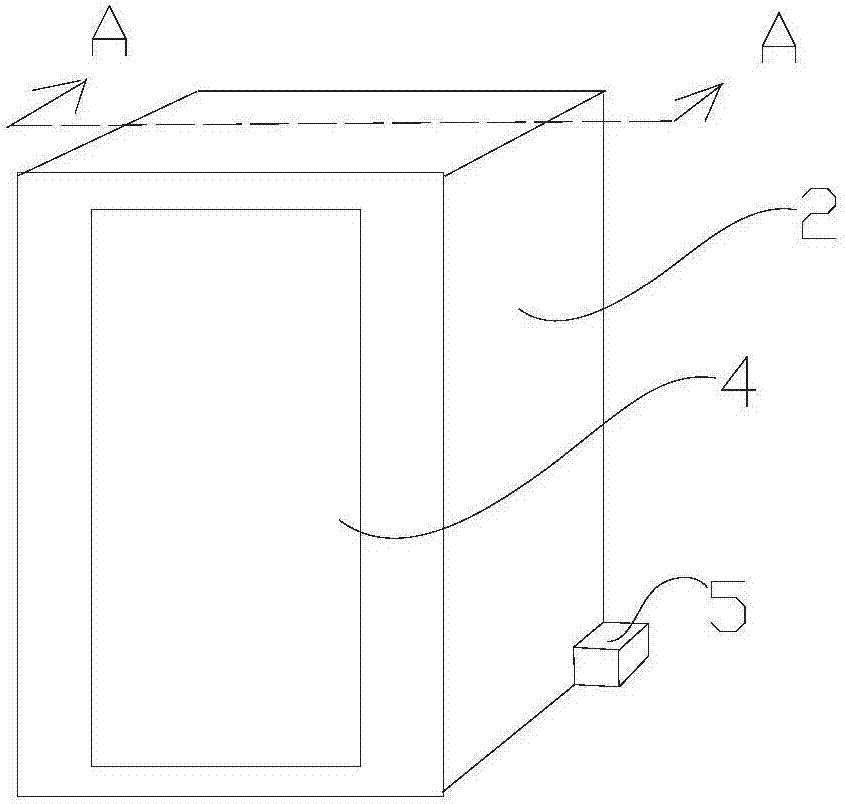 Integrated miniature machine room with high and low frequency electromagnetic shielding function