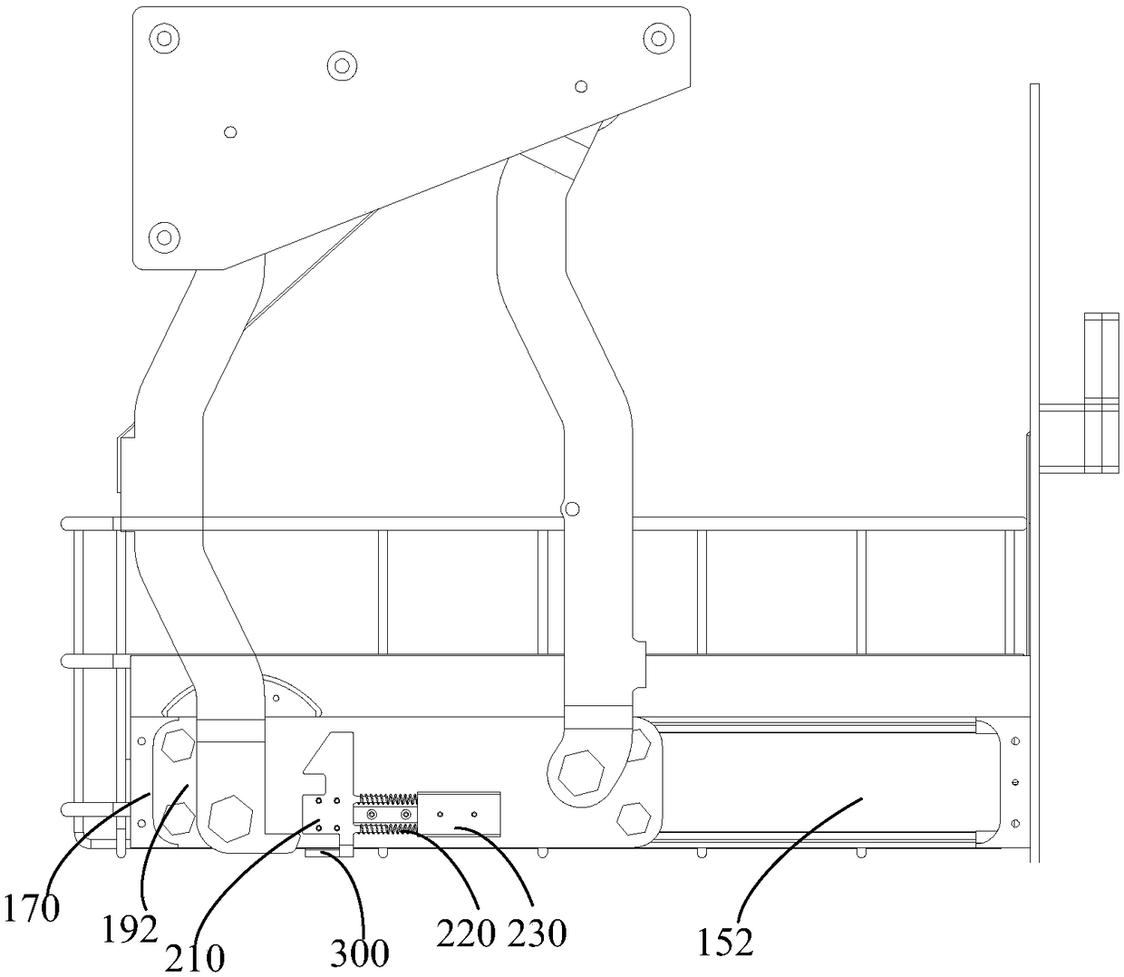 Lifting mechanism and disinfection equipment