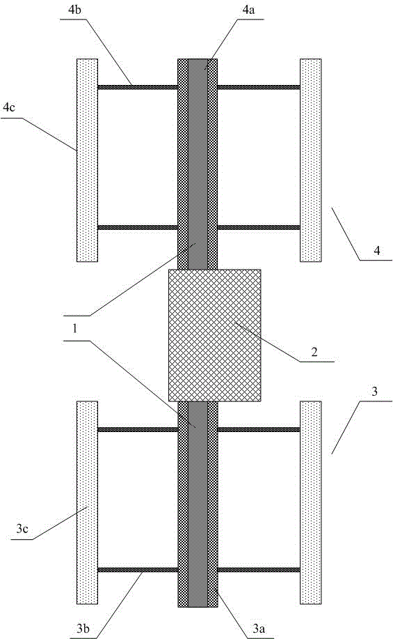 Vertical axis wind power generation structure capable of achieving high power