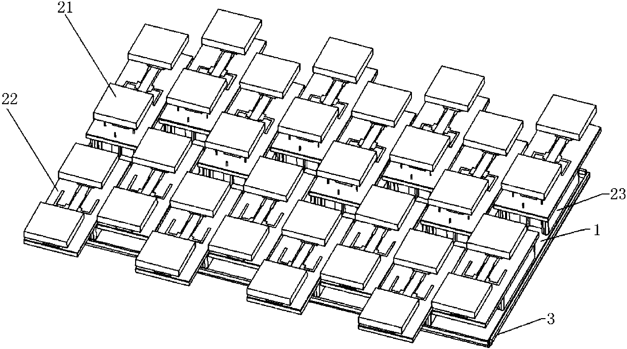 Base station antenna and antenna array module thereof