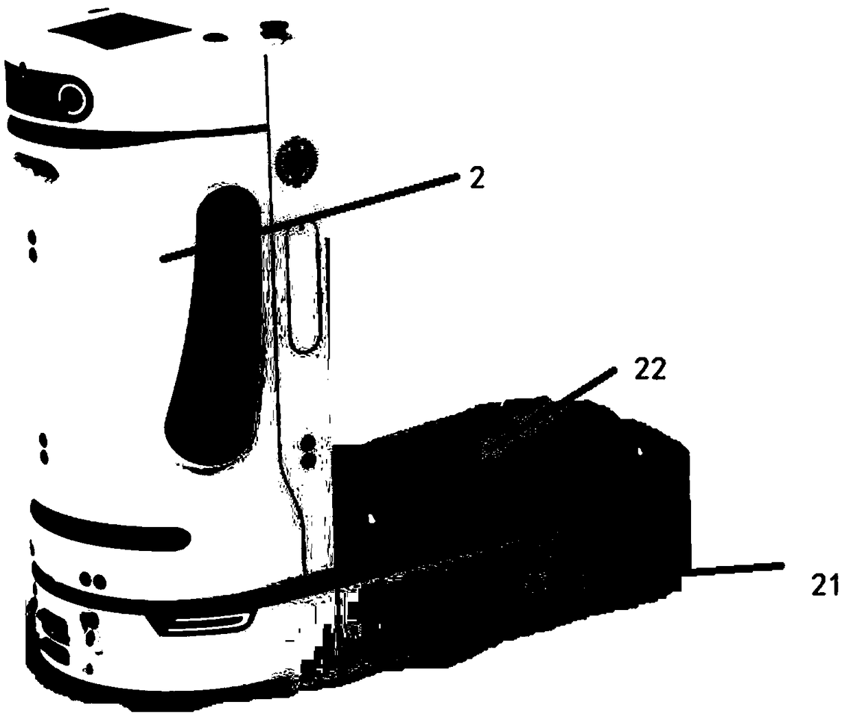 Trash management method and system based on robot