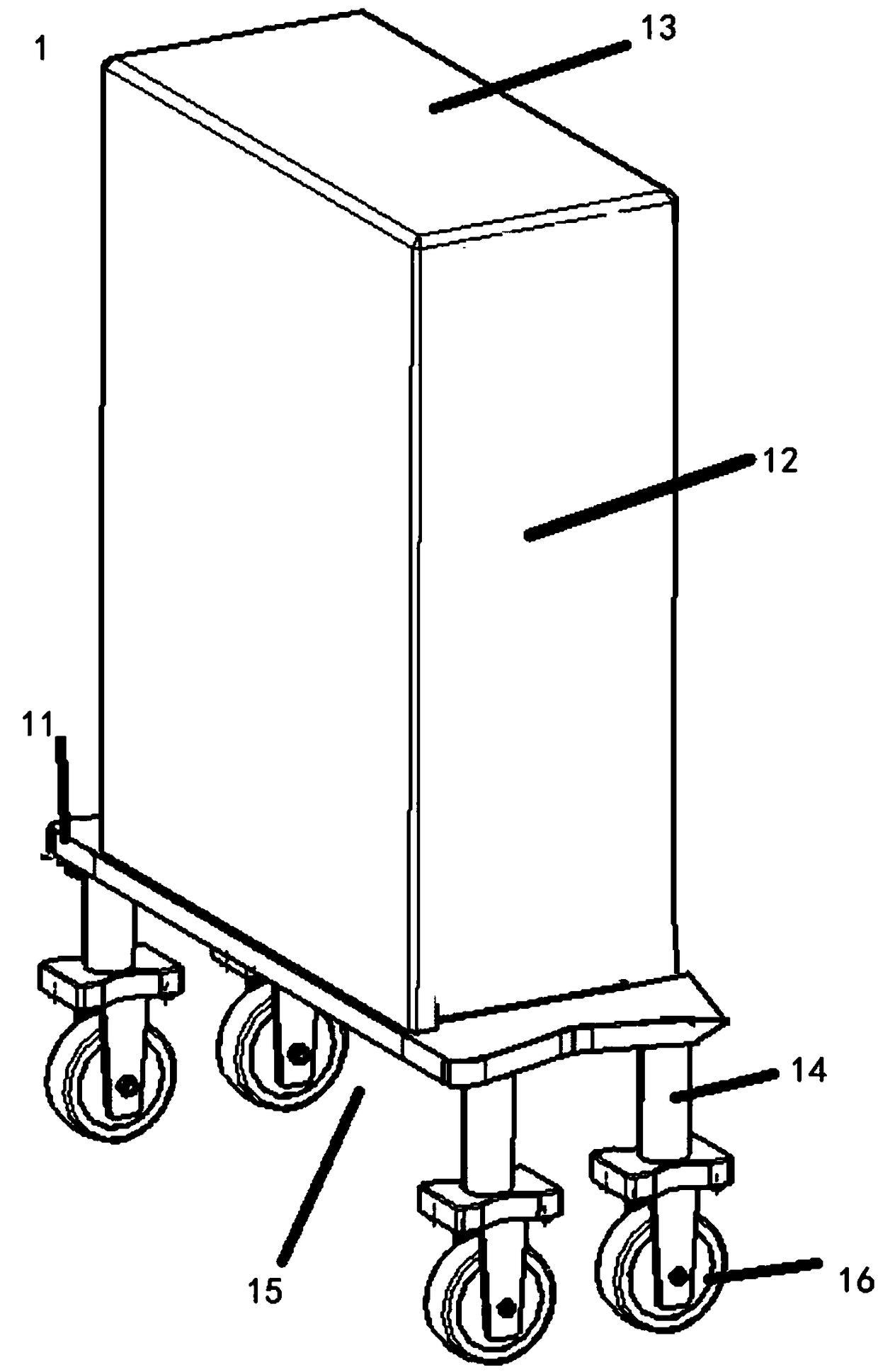 Trash management method and system based on robot