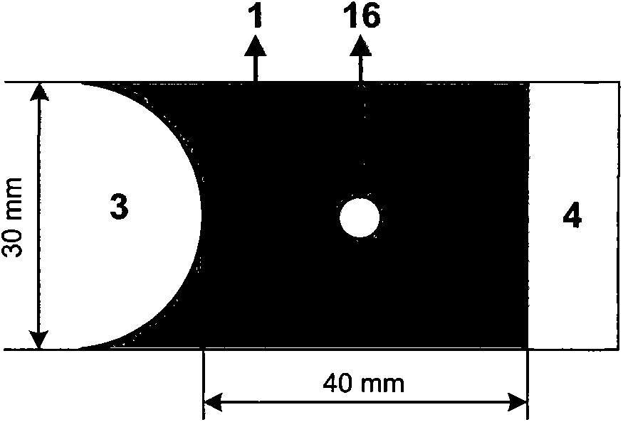 A method for testing the hydrophobicity of composite insulators