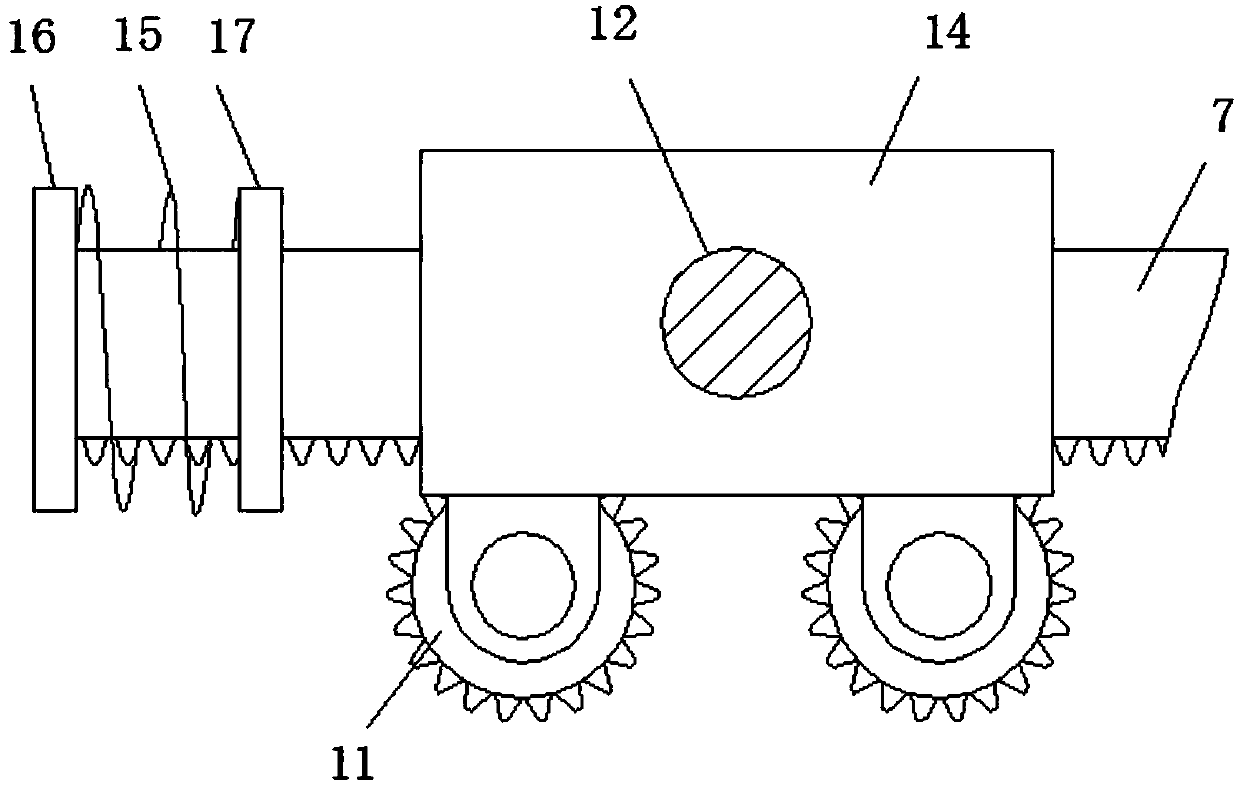 High-efficient sewage stirring device